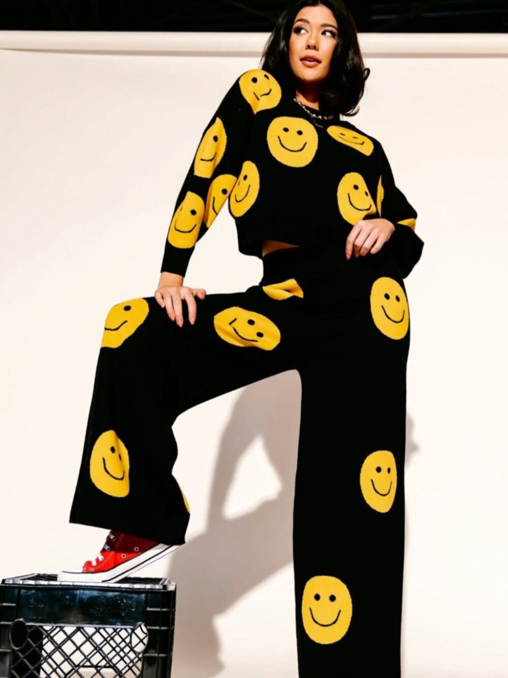 Dressed in LALA The Most Fun Knit Set 3XL **HEMMED**